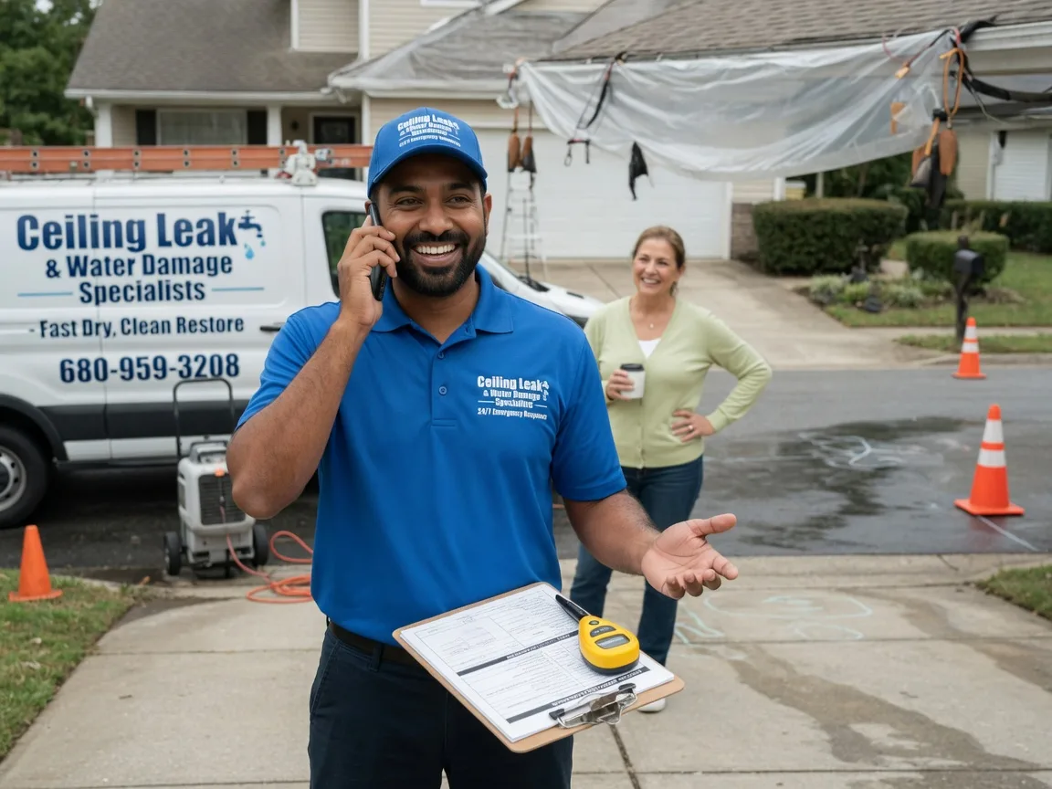 Ceiling Leak Cleanup Williston, SC FAQs